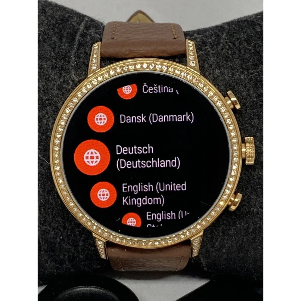 Fossil Gen 4 Authentic Digital Dial Smart Watch Custom Band FTW6015 LT292
